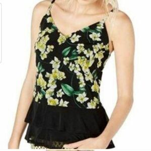 INC International Concepts Runaway Floral Tank Top SZ Xlarge